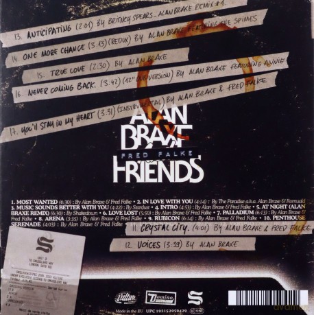 Alan Braxe + Friends: The Upper Cuts [CD]