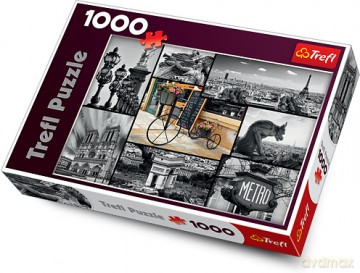 TREFL 1000 Paryż - Kolaż (10279) [PUZZLE]