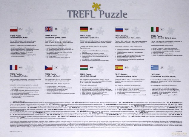 TREFL 1000 El. Titanic - Plakat Retro 1911 rok (10282) [PUZZLE]