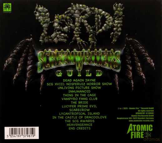 Lordi: Screem Writers Guild [1xCD]