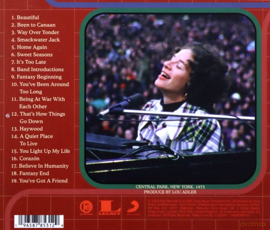 Carole King: Home Again [CD]