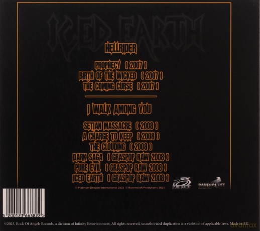 Iced Earth: Hellrider I Walk Among You (digipack) [CD]
