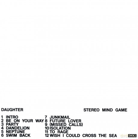Daughter: Stereo Mind Game [CD]