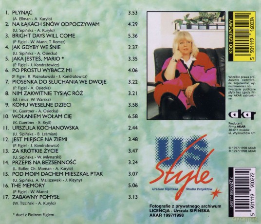 Urszula Sipińska: Ballady [CD] 