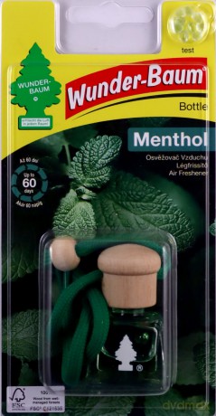 Wunder-baum Choinka Zapachowa Bottle Menthol 4,5ml