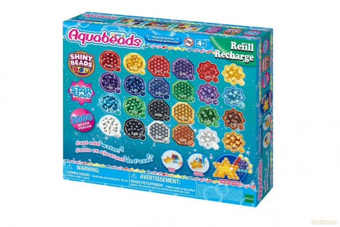 AQUABEADS Koraliki błyszczące zestaw uzup.31995