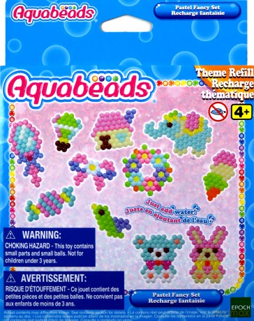 AQUABEADS Pastelowe koraliki zestaw uzupełn.31504