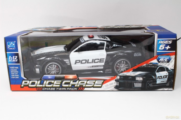 Auto policyjne RC 1:12 ład.USB YD898-MT1999 10321