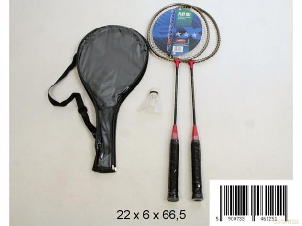 Badminton alu 2rak+lotka BMT14 61251