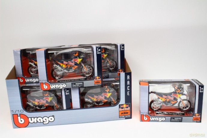 BBU 1:18 RedBull KTM 450 Rally 51086 15153
