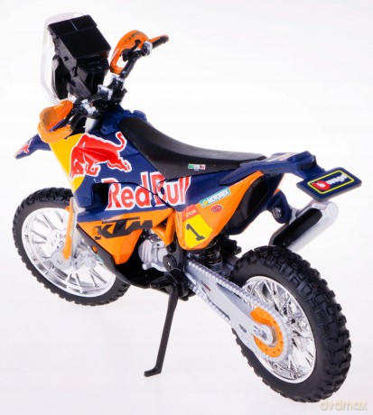 BBU 1:18 RedBull KTM 450 Rally 51086 15153