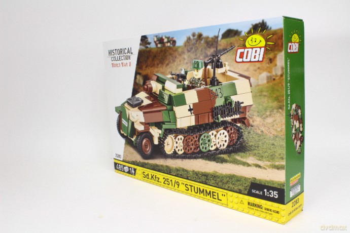 COBI HC WWII SD.KFZ.251/9 Stummel 485kl 2283