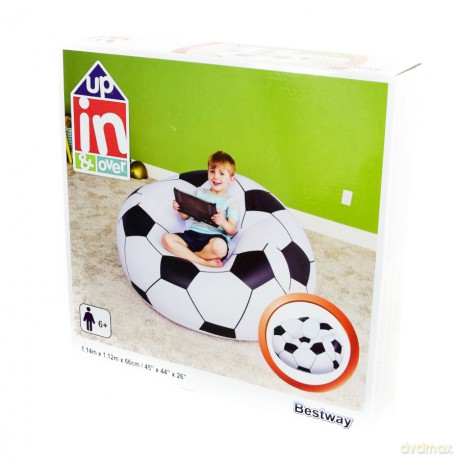 Fotel dmuchany piłka nożna 114x112 B75010 70043
