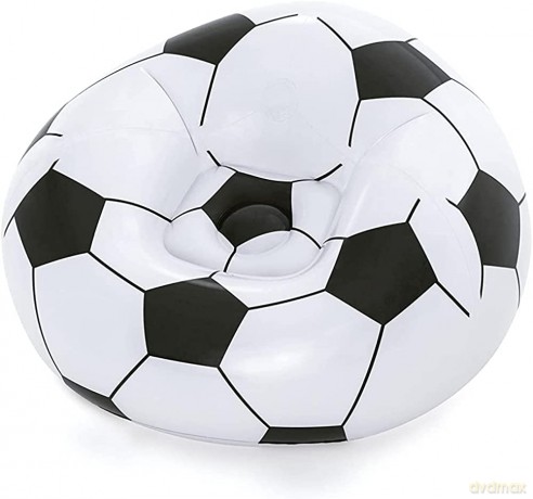Fotel dmuchany piłka nożna 114x112 B75010 70043