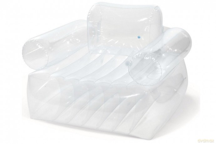 Fotel dmuchany transparent 109X107X79 66502NP 23524