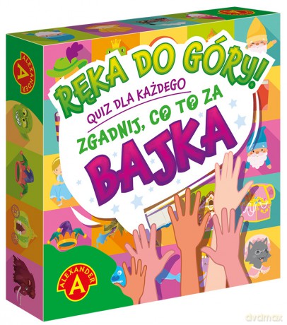 Gra planszowa Quiz Ręka do góry Bajka 27488