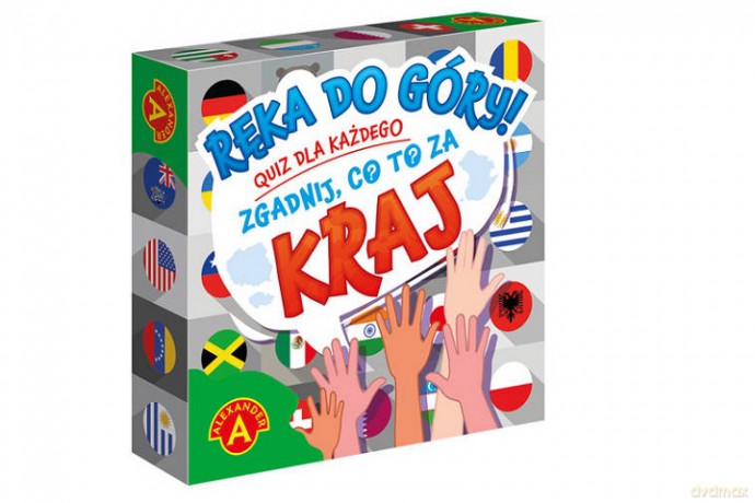 Gra planszowa Quiz Ręka do góry Kraj 27471