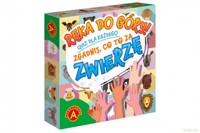 Gra planszowa Quiz Ręka do góry Zwierzę 27464