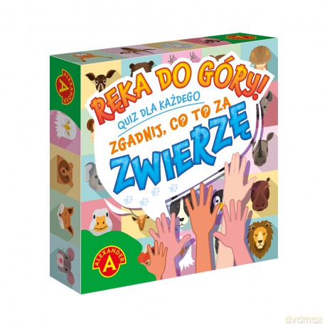 Gra planszowa Quiz Ręka do góry Zwierzę 27464