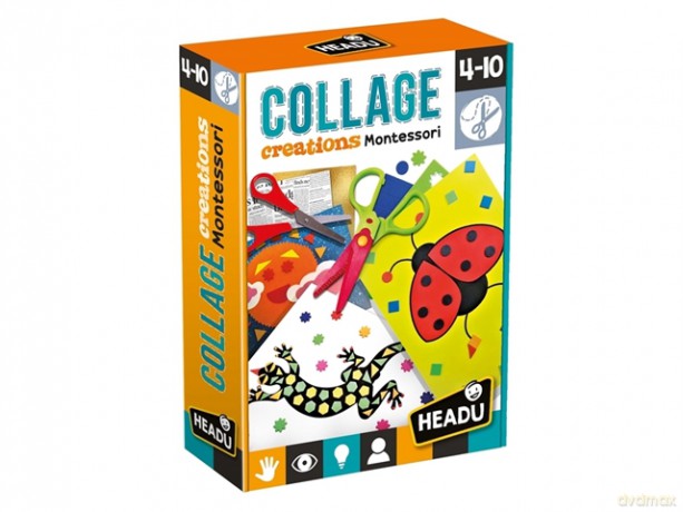 HEADU Montessori sztuka kolażu wiek 4-10 24056