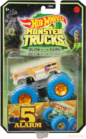 HW Monster Truck 1:64 pojazd św.w ciemn.HCB50 /6