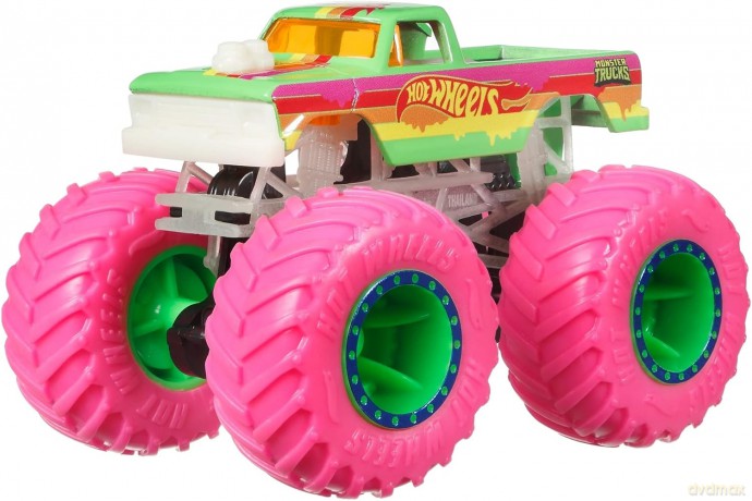 HW Monster Truck 1:64 pojazd św.w ciemn.HCB50 /6