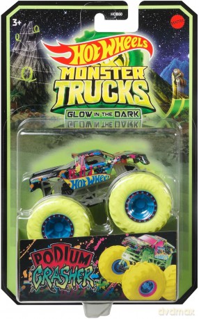 HW Monster Truck 1:64 pojazd św.w ciemn.HCB50 /6