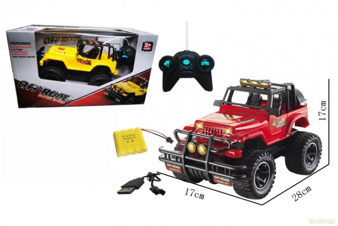 Jeep RC/ładowarka 223-5 10826