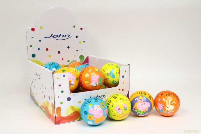 John piłka 2,5"/63mm miękka Świnka Peppa 130056674