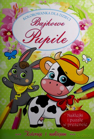Kolorowanka Bajkowe pupile 210 72183