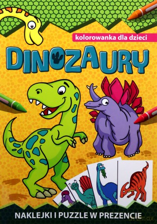 Kolorowanka Dinozaury 211 72244