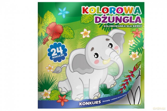 Kolorowanka Kolorowa dżungla 211 71995