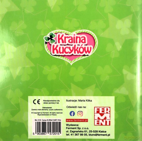 Kolorowanka Kraina kucyków 210 72015