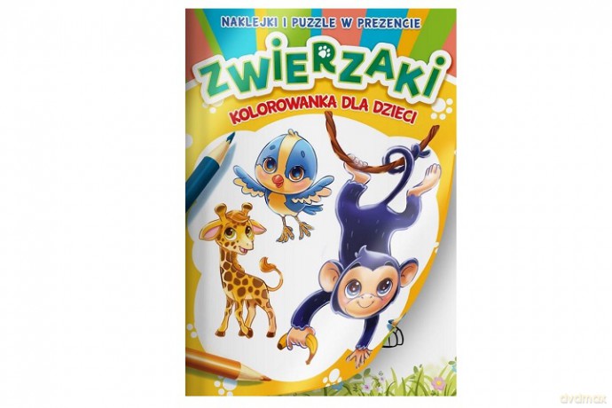 Kolorowanka Zwierzaki 210 72169