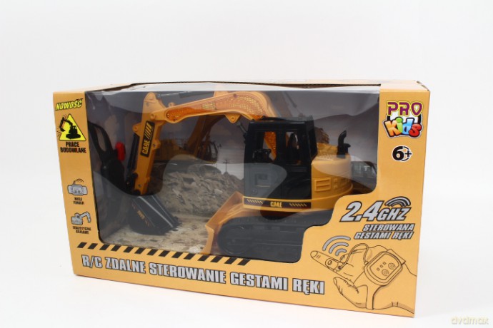 Koparka R/C sterowana gestami ręki 96779