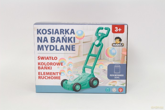 Kosiarka na bańki różowa na baterie 007947 43145