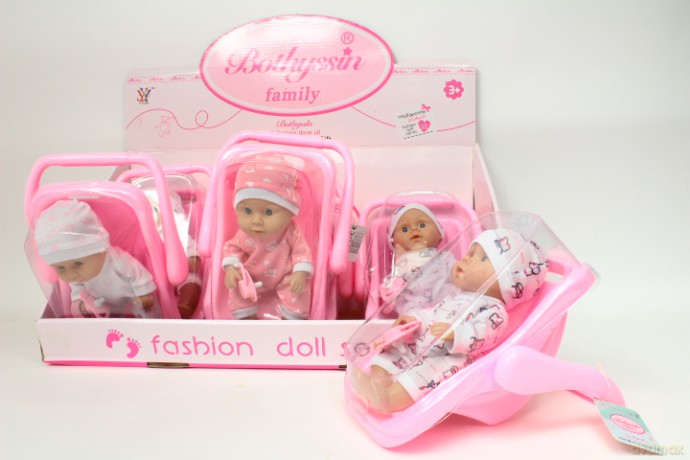 Lalka w nosidełku 6szt/box 17377