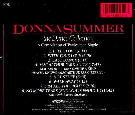 Donna Summer: The Dance Collection [CD]