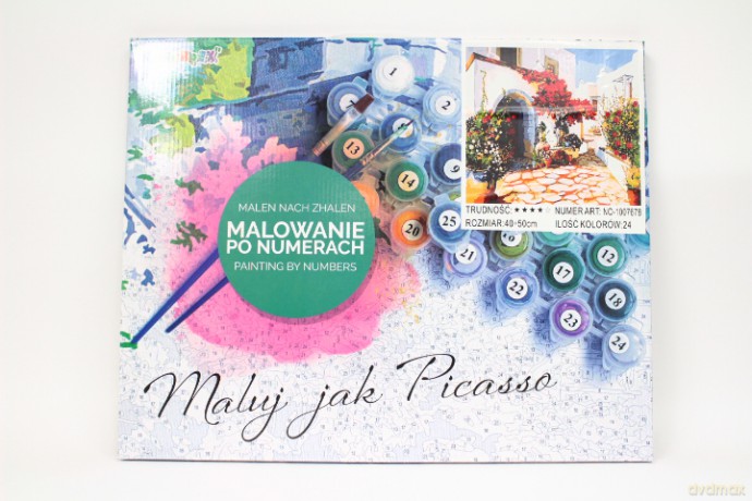 Malowanie po numerach Uliczka 1007678