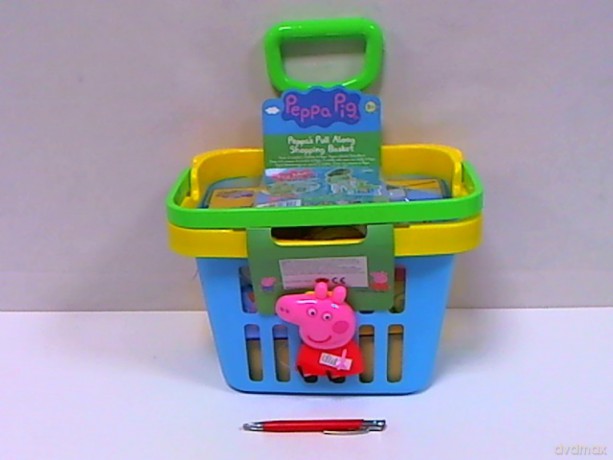 PEPPA PIG koszyk sklepowy z wyposażeniem 1684639 63917 /2