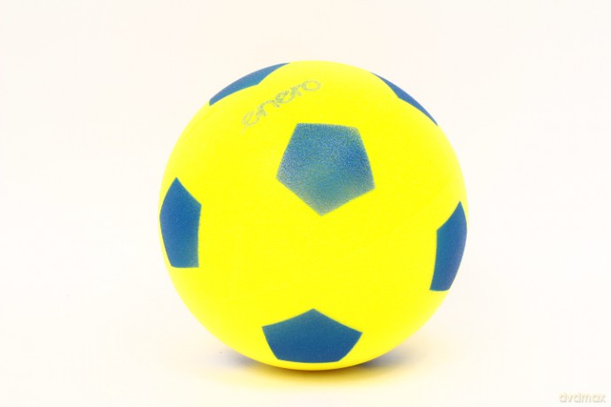 Piłka piankowa 20 cm żółto-nieb 1045313