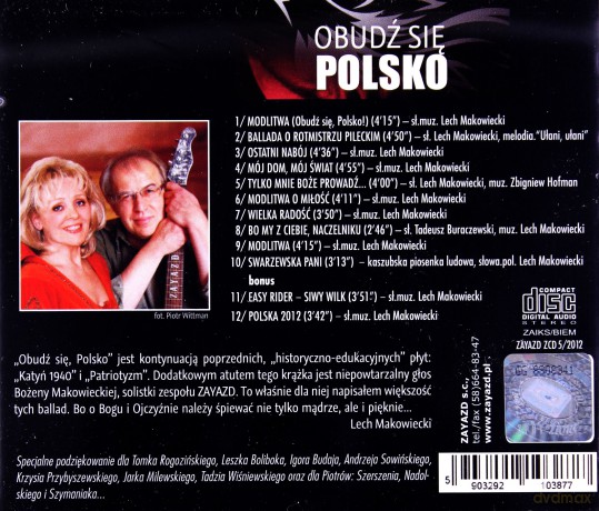 Lech Makowiecki: Obudź się Polsko - Ballady 3 [CD]