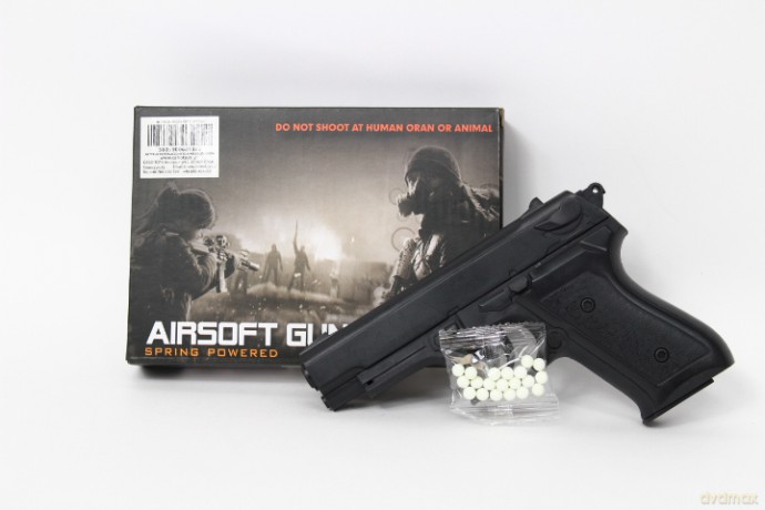 Pistolet na kulki w pudełku V61 81360