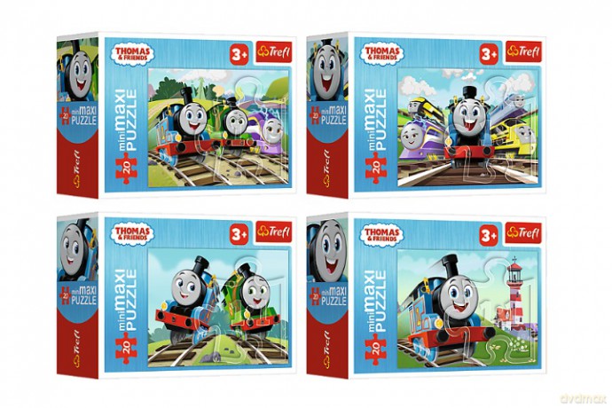 PUZZLE miniMAXI 20 Z Tomkiem jest wesoło 56039 [PUZZLE]