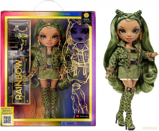 Rainbow High S23 Fashion Doll Green 583141 /3