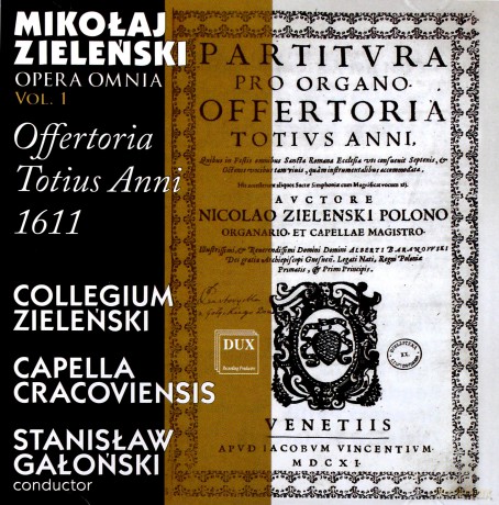Mikołaj Zieleński - Opera Omnia vol.1 [CD]