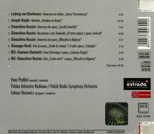 Ewa Podleś [CD]