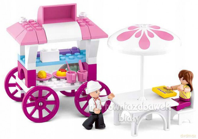 SLUBAN klocki Dziewczynka 78el G062040 96637