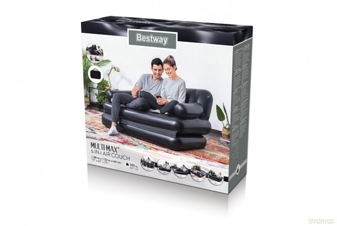 Sofa 2-osobowa 5w1 188x152x64 cm B75054 24060