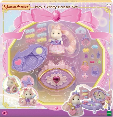 SYLVANIAN Toaletka z lustrem zestaw 05704